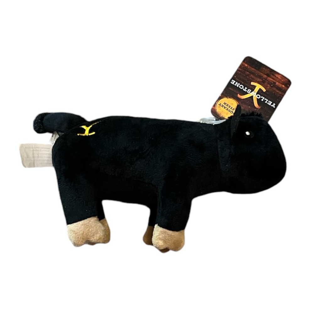 🆕 Yellowstone Steer Squeaky Dog Toy